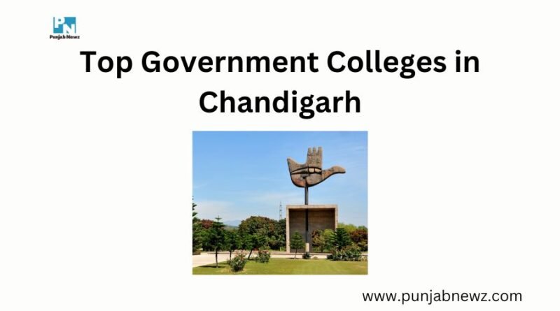Top Government Colleges in Chandigarh