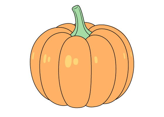 how to draw Pumpkin: